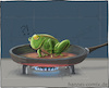 Cartoon: Frosch (small) by Hannes tagged frosch,froschschenkel,koch,frog,froglegs,cook,restaurant