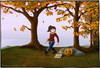 Cartoon: Herbstspaziergang (small) by Hannes tagged halloween,herbst,herbstspaziergang,herbstwald,kürbis,wald