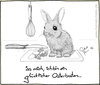Cartoon: Osterbraten (small) by Hannes tagged ostern kaninchen küche braten