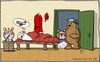 Cartoon: Winterschlaf (small) by Hannes tagged braunbär,schlaf,wecker,weihnachten,weihnachtsmann,winterschlaf