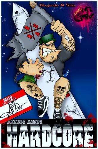 Cartoon: Buenos Aires hardcore (medium) by ARI_dibujando mi stilo tagged ari