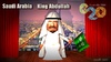 Cartoon: King Abdullah (small) by TwoEyeHead tagged saudi,royal,family,king,abdullah,arabia,g20,brisbane