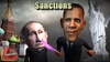 Cartoon: Sanctions (small) by TwoEyeHead tagged putin,obama,usa,russia,ukraine