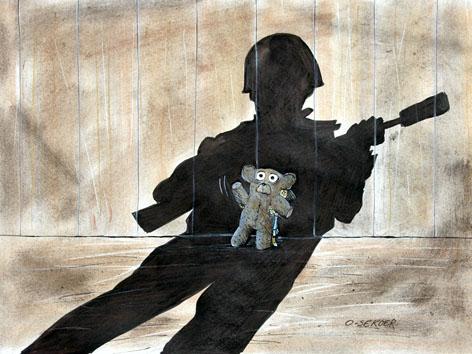 Cartoon: fear (medium) by o-sekoer tagged child