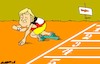 Cartoon: Merkel (small) by Amorim tagged bundestagswahl,angela,merkel,germany