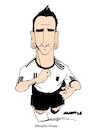 Cartoon: Miroslav Klose (small) by Amorim tagged miroslav,klose,fussball