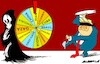 Cartoon: War wheel (small) by Amorim tagged trump,war,maga
