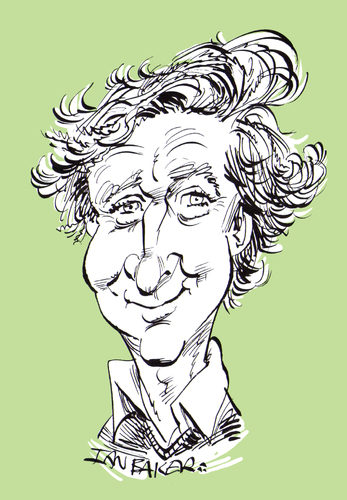 Cartoon: RIP Gene Wilder (medium) by Ian Baker tagged gene,wilder,death,comedy,comedian,film,tv,star,actor,famous,mel,brookes,ian,baker,cartoon,caricature,media,died,passed,away,blazing,saddles,young,frankenstein,the,producers