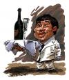 Cartoon: Nick Nack (small) by Ian Baker tagged bond,007,james,villain,man,golden,gun,caricature,roger,moore