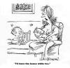 Cartoon: Spectator Cartoon (small) by Ian Baker tagged breast,feed,baby