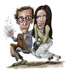 Cartoon: Take the money and run (small) by Ian Baker tagged take,thw,money,and,run,crime,robbery,spoof,parody,60s,film,movie,woody,allen,janet,margolin,documentary,soap,ian,baker,cartoon,caricature,prison,escape