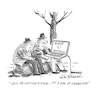 Cartoon: Waiting for Godot (small) by Ian Baker tagged ian,baker,carton,gag,magazine,play,literature,film,waiting,for,godot