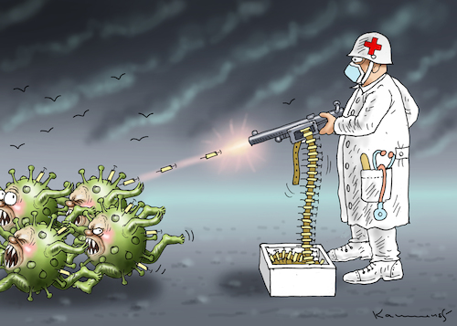 Cartoon: ANTICORONA-KAMPF (medium) by marian kamensky tagged coronavirus,epidemie,gesundheit,panik,stillegung,george,floyd,twittertrump,pandemie,weihnachten,santa,klaus,coronavirus,epidemie,gesundheit,panik,stillegung,george,floyd,twittertrump,pandemie,weihnachten,santa,klaus