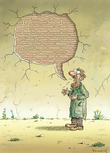 Cartoon: Big speech (medium) by marian kamensky tagged humor