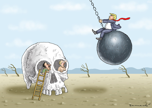 Cartoon: BOMBENSTIMMUNG (medium) by marian kamensky tagged assad,putin,ost,ghouta,syrien,trump,assad,putin,ost,ghouta,syrien,trump