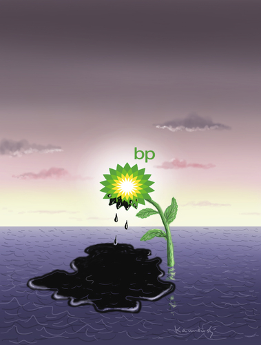 Cartoon: BP (medium) by marian kamensky tagged humor,öl,bp,ölpest,umwelt,energie,umweltverschmutzung,natur