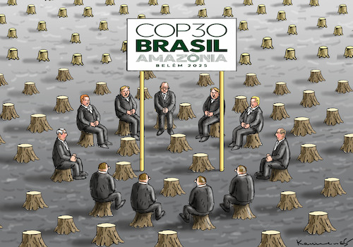 Cartoon: COP 30 (medium) by marian kamensky tagged cop,30,cop,30