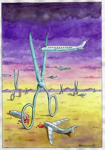 Cartoon: Danger (medium) by marian kamensky tagged humor