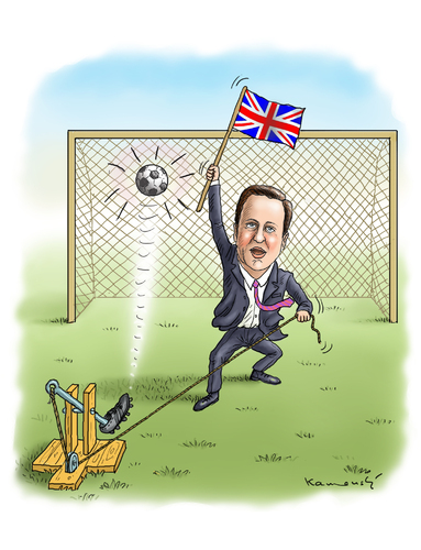 Cartoon: David Cameron (medium) by marian kamensky tagged greece,destiny,european,union,financial,crisis,davis,cameron,great,britain,eurokrise,schuldenkrise,eurogipfel,europäische,eu,euro,großbritannien,england