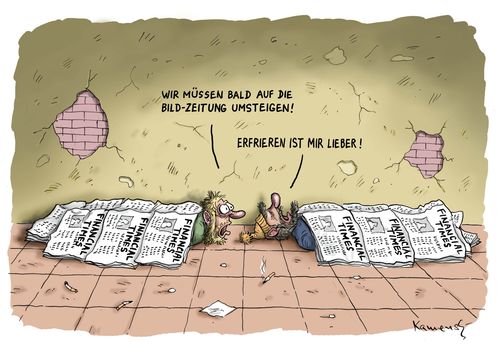 Cartoon: Financial Times (medium) by marian kamensky tagged financial,times,zeitungspleite,insolvenz,financial,times,zeitungspleite,insolvenz