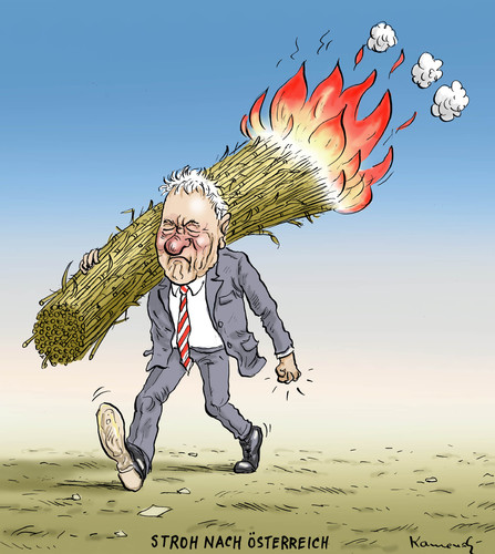 Cartoon: Frank Stronach (medium) by marian kamensky tagged frank,stronach,populismus,österreich,parlamentswahlen,in,frank,stronach,populismus,österreich,parlamentswahlen,in