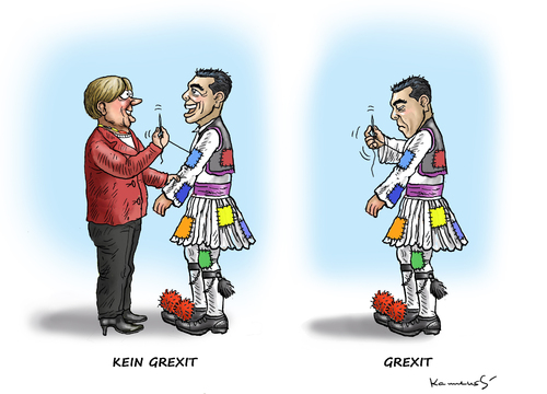 Cartoon: GREXIT (medium) by marian kamensky tagged griechowestern,eu,rettungsschirm,griechenland,tsipras,alexis,alexis,tsipras,griechenland,rettungsschirm,eu,griechowestern