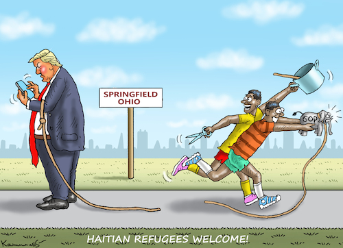 HAITIAN REFUGEES WELCOME!