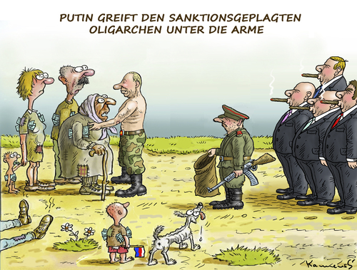 Hilfsbereiter Putin