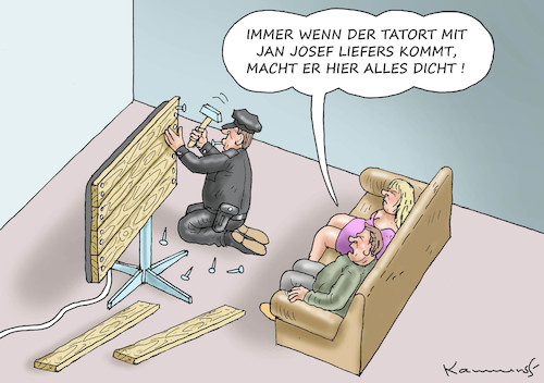 Cartoon: JAN JOSEF LIEFERS IST GELIEFERT (medium) by marian kamensky tagged alles,dicht,machen,jan,josef,liefers,alles,dicht,machen,jan,josef,liefers