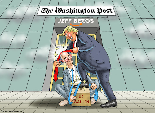 Cartoon: JEFF BEZOS DREHT DURCH! (medium) by marian kamensky tagged trump,und,der,hurrikan,milton,us,wahlen,jeff,bezos,dreht,durch,the,washington,post,trump,und,der,hurrikan,milton,us,wahlen,jeff,bezos,dreht,durch,the,washington,post