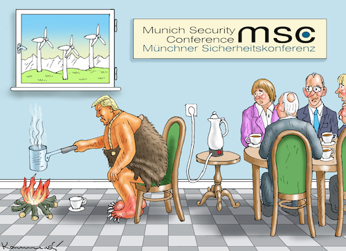 KAFFEEPAUSE BEI DER MSC