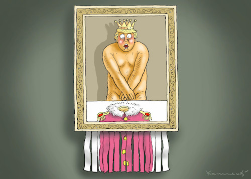 Cartoon: KAISERS NEUE KLEIDER (medium) by marian kamensky tagged obama,trump,präsidentenwahlen,usa,baba,vanga,republikaner,inauguration,demokraten,wikileaks,faschismus,obama,trump,präsidentenwahlen,usa,baba,vanga,republikaner,inauguration,demokraten,wikileaks,faschismus