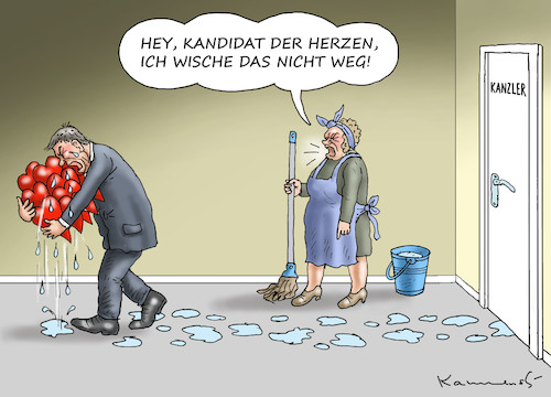 Cartoon: KANDIDAT DER HERZEN (medium) by marian kamensky tagged laschet,versus,söder,merkel,wahlen,baerbock,kandidat,der,herzen,laschet,versus,söder,merkel,wahlen,baerbock,kandidat,der,herzen