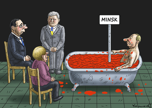 Cartoon: M I N S K (medium) by marian kamensky tagged vitali,klitsccko,ukraine,janukowitsch,demokratie,gewalt,bürgerkrieg,timoschenko,helmut,schmidt,putinversteher,flugzeugunglück,flugzeugabschuss,donezk,vitali,klitsccko,ukraine,janukowitsch,demokratie,gewalt,bürgerkrieg,timoschenko,helmut,schmidt,putinversteher,flugzeugunglück,flugzeugabschuss,donezk