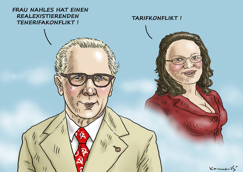 NAHLES TENERIFAKONFLIKT