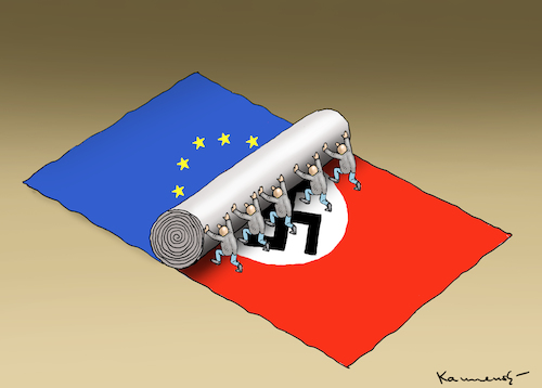 Cartoon: NAZIS (medium) by marian kamensky tagged nazis,afd,nazis,afd