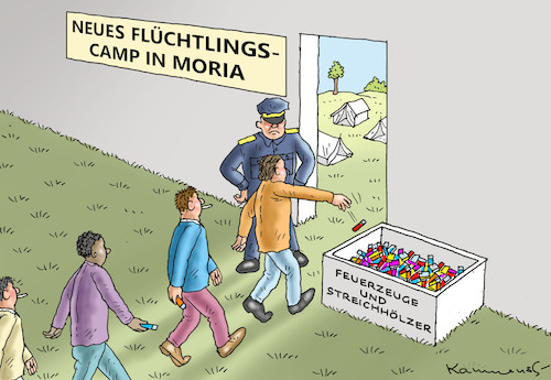 Cartoon: NEUER ANLAUF IN MORIA (medium) by marian kamensky tagged merkel,seehofer,unionskrise,csu,cdu,flüchtlinge,gauland,merz,afd,akk,spahn,pegida,hutbürger,höcke,führer,wahlen,thüringen,kemmerich,moria,lesbos,merkel,seehofer,unionskrise,csu,cdu,flüchtlinge,gauland,merz,afd,akk,spahn,pegida,hutbürger,höcke,führer,wahlen,thüringen,kemmerich,moria,lesbos