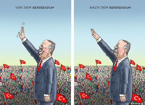 Cartoon: REFERENDÜMM (medium) by marian kamensky tagged cumhuriyet,erdogan,pressefreiheit,türkei,deniz,yücel,cumhuriyet,erdogan,pressefreiheit,türkei,deniz,yücel