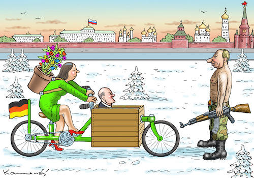 Cartoon: SCHOLZ WILL ENDLICH WAS TUN (medium) by marian kamensky tagged putins,bescherung,ukraine,provokation,baerbock,lawrow,nato,osterweiterung,putins,bescherung,ukraine,provokation,baerbock,lawrow,nato,osterweiterung