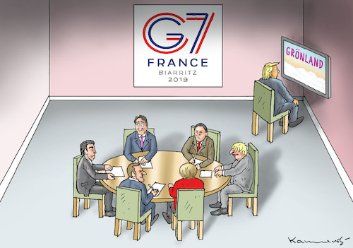 SEHR AKTIVER TRUMP BEIM G7