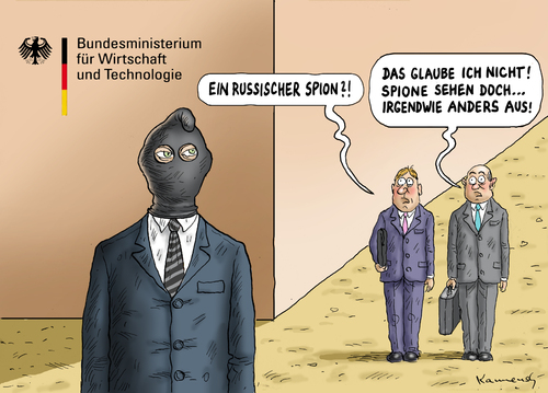 Spion im Wirtschaftsministerium