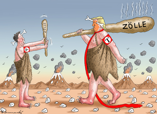 Cartoon: TESLA ELON VS FELON (medium) by marian kamensky tagged musk,trump,zuckerberg,bezos,felon,and,elon,in,panama,zölle,diktator,selenskyj,putin,ukraine,usa,tesla,vs,musk,trump,zuckerberg,bezos,felon,and,elon,in,panama,zölle,diktator,selenskyj,putin,ukraine,usa,tesla,vs