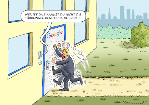 Cartoon: TRUMP IST WÜTEND AUF GOOGLE (medium) by marian kamensky tagged babtschenko,ukraine,russland,putin,mord,poroschenko,trump,merkel,azovscher,see,google,babtschenko,ukraine,russland,putin,mord,poroschenko,trump,merkel,azovscher,see,google