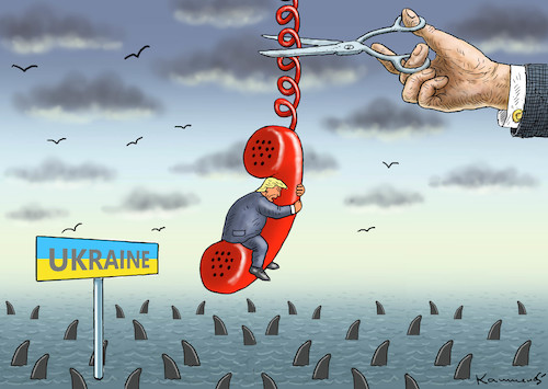UKRAINE-SUMPF MIT TRUMP