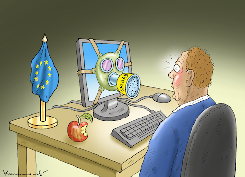 Cartoon: UPLOAD FILTER (medium) by marian kamensky tagged kkk,monarchie,babis,strache,kurz,orban,kopftuchverbot,populismus,kazsynski,ungarn,pressefreiheit,juncker,soros,kaczinski,theresa,may,brexit,upload,filter,kkk,monarchie,babis,strache,kurz,orban,kopftuchverbot,populismus,kazsynski,ungarn,pressefreiheit,juncker,soros,kaczinski,theresa,may,brexit,upload,filter