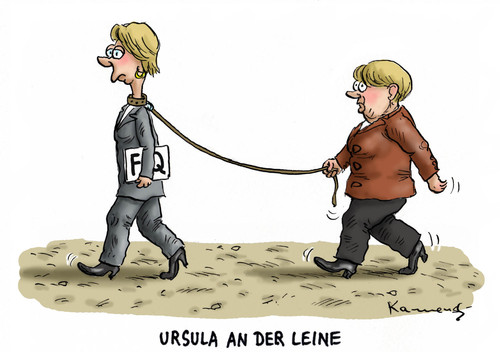 Ursula an der Leine