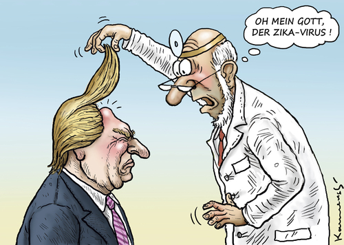 ZIKA KRANKER DONALD TRUMP