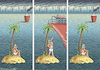 Cartoon: ABWEISUNG (small) by marian kamensky tagged abweisung,klimawandel