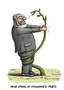 Cartoon: Arabischer Frühling mit Mursi (small) by marian kamensky tagged mohammed,mursi,isalmunruhen,botschaft,erstürmung,ägypten