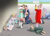 Cartoon: BORIS COMEBACK (small) by marian kamensky tagged boris,comeback